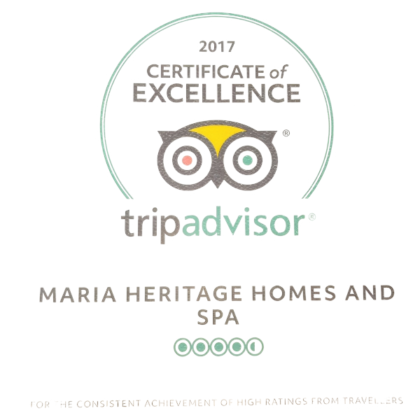 Tripadvisor Certificate of Excellence